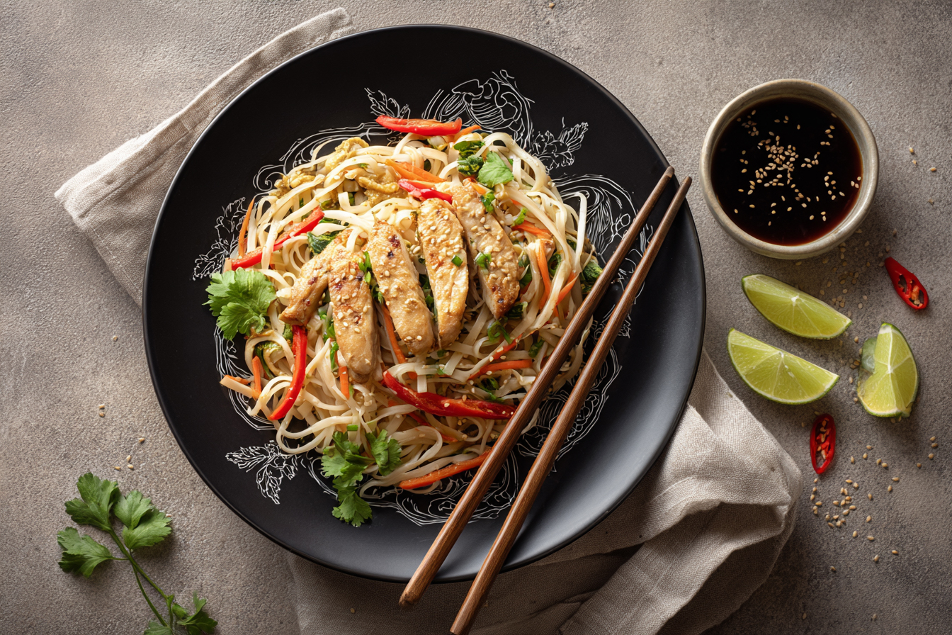 tavuklu-pad-thai